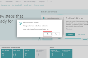 Dynamics-Business-Central-Mesaj-finalizare-calcul-amortizare