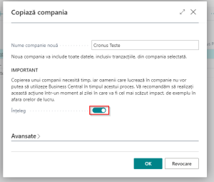 Dynamics-Business-Central-Navision-Copiere-companie-test