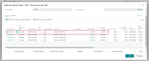 Dynamics-Business-Central-Pagina-facturi-aplicare-pe-o-singura-factura