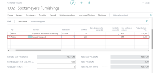 Dynamics-Business-Central-Articol-serviciu-pe-comanda-de-vanzare