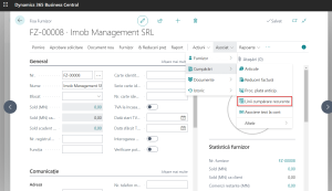 Dynamics-Business-Central-Asociere-cumparari-recurente-in-fisa-furnizor