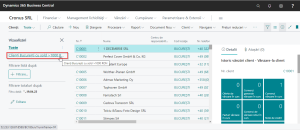 Dynamics-Business-Central-Apelare-lista-client