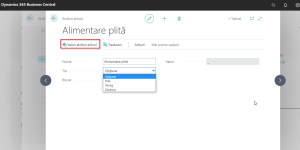 Dynamics-Business-Central-Definire-atribut-articol