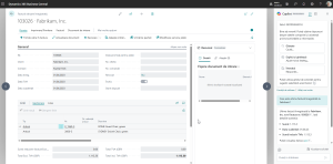 Dynamics Business Central - Chat Copilot - Afișare Fișa Factură