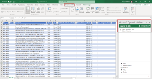 Dynamics-365-Business-Central-Lista-Excel-conector-de-date