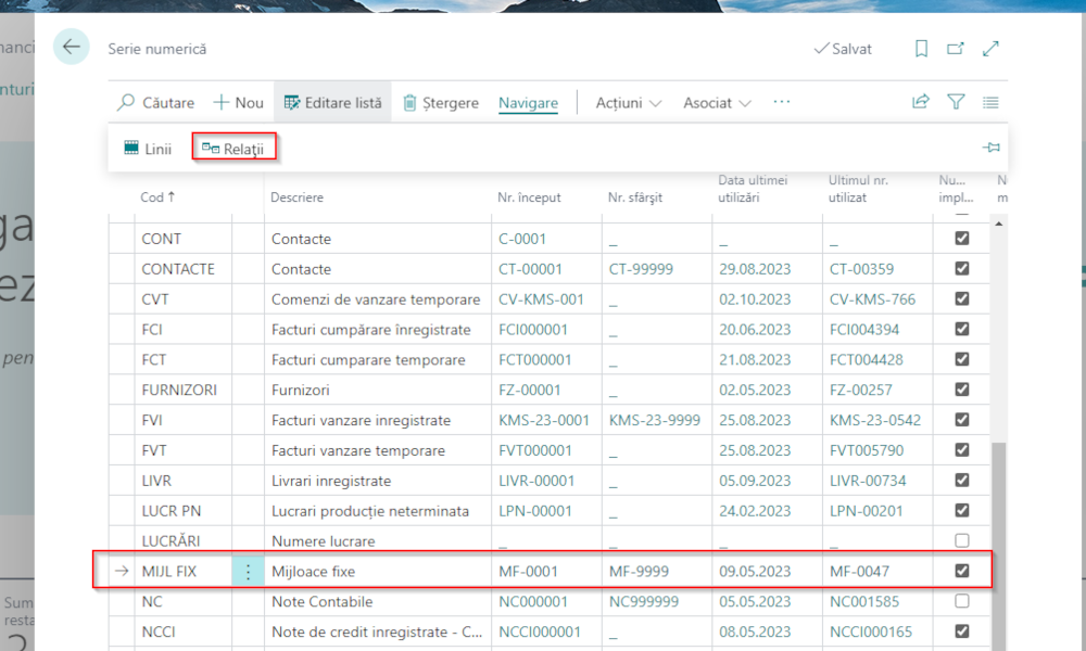 Dynamics-365-Business-Central- Definire serii numerice multiple - Elian Solutions